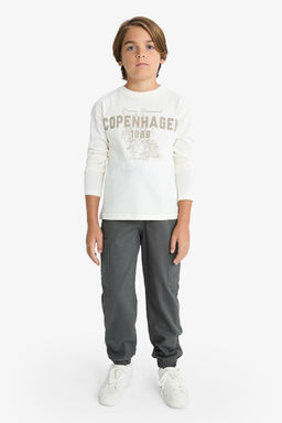 Kargo Gabardin Jogger Pantolon Erkek _ocuk