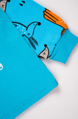 Хлопковая пижама из интерлока для мальчика Bonito  фото 3