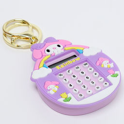 Головоломка-лабиринт Зайка с калькулятором, на брелоке, цвета МИКС - Simaland фото 3