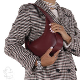 Сумка женская кожаная 7322NN wine red Natale Navetta  в Новосибирске