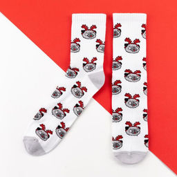 Носки женские новогодние KAFTAN «Зажигай» размер 36-40 (23-25 см), набор 2 пары