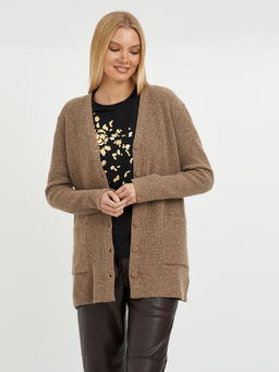 кардиган женский с накладными карманами - Glenfield фото 3