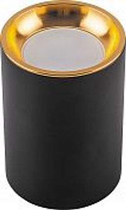 Светильник потолочный MR16 35W 220V, черный, золото, ML175