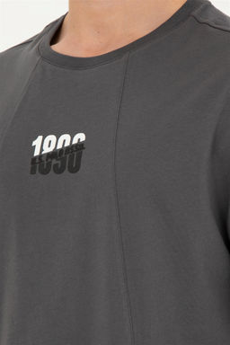 Мужская антрацитовая футболка - U.s. polo assn фото 7