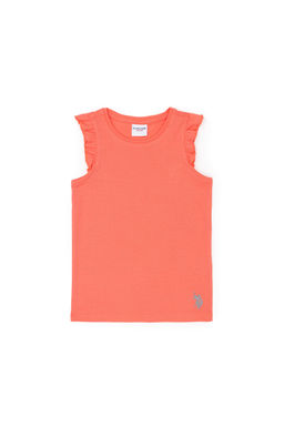 U. S. Polo Assn Футболка без рукавов с лососем для девочек - U.s. polo assn фото 14