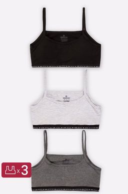 Майка-топ с вкладышами для девочки 3шт. Baykar