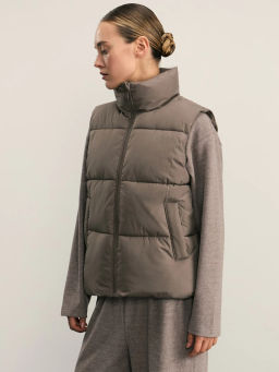 Жилет стеганый утепленный / Zarina  фото 4