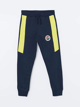 Beli Lastikli Fenerbah?e Bask?l? Erkek ?ocuk Jogger E?ofman Alt?