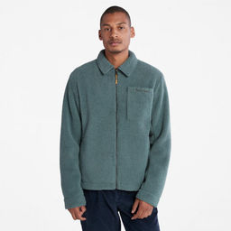 Мужская куртка Timberland Overshirt Fleece зеленая