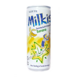 Напиток газированный Милкис Банан, Milkis Lotte 250 мл
