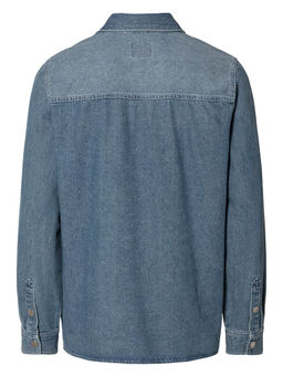 Мужская джинсовая  рубашка LIVERGY  фото 3