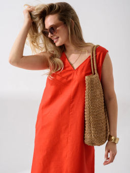 Сарафан платье Хлопок 70% Лён 30%