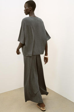 OVERSIZE FLOWING T-SHIRT - Zara фото 20