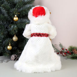 Цена за 1 шт. Фигурка Дед Мороз 40 см + подарок / 19A603-16 /уп 18/музыкальный - Галеонтрейд фото 3