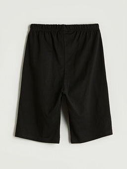 Beli Lastikli PlayStation Bask?l? Erkek ?ocuk Pijama ?ort