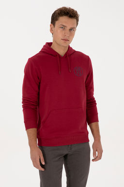 Erkek Koyu Frambuaz Sweatshirt - U.s. polo assn фото 3