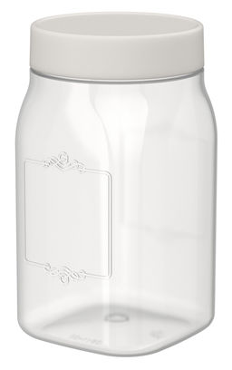 Цена за 2 шт. Емкость для сыпучих продуктов "Лентилс" 1л (светло-бежевый) 223136525/02,,