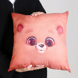 Подушка квадратная Мишка - Mni mnu фото 5