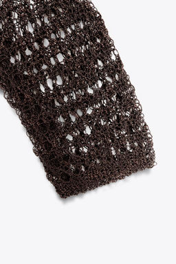 OPEN KNIT SWEATER - Zara фото 6