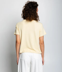 Футболка #КТ511 (5), светло-жёлтый - Dommod фото 3