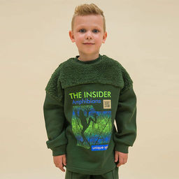 PELICAN, толстовка для мальчиков, Хаки