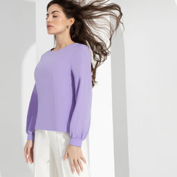 Блуза Способ очарования (sweet lilac) - Charutti фото 2