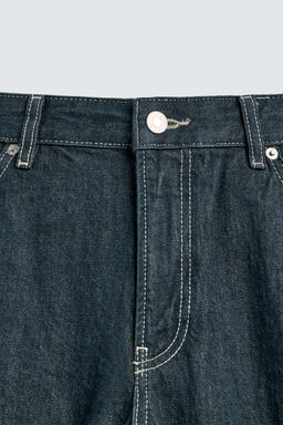 JEANS RELAXED BARREL FIT / ?ndigo - Zara фото 3