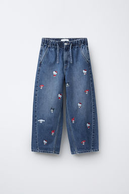 BARREL HELLO KITTY  SANRIO JEANS