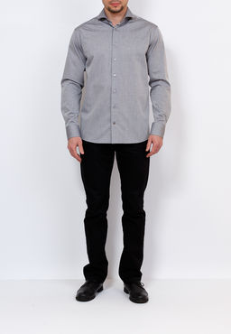 Сорочка мужская длинный рукав BERTHIER GLENN-0425/ Fit-R(0-1)  фото 8