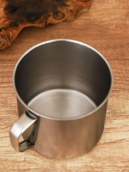 Кружка Доляна «Мэйли», 1.1 л, d=12.5 см, нержавеющая сталь, хромированная