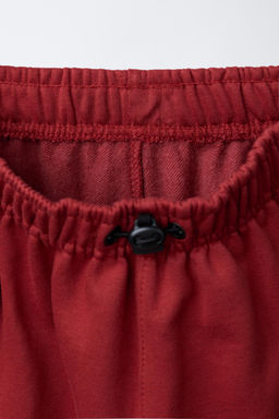 PLUSH JOGGER TROUSERS WITH STOPPERS - Zara фото 3