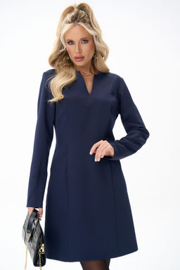 Платье Аврил (черника) - Эльза фото 17