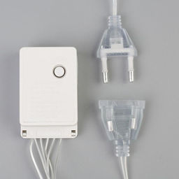 Гирлянда Занавес 3?1.4 м с насадками Перья, IP20, прозрачная нить, 80 LED, свечение тёплое белое, 8 режимов, 220 В - Luazon lighting фото 6