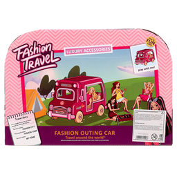 Игровой набор Модное путешествие: трейлер для путешествий, аксессуары, куклы, МИКС - Simaland фото 12