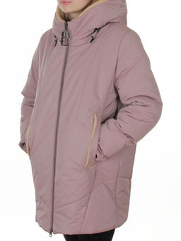 M-9085 PINK POWDER Куртка зимняя женская (верблюжья шерсть, 120 гр. холлофайбер)