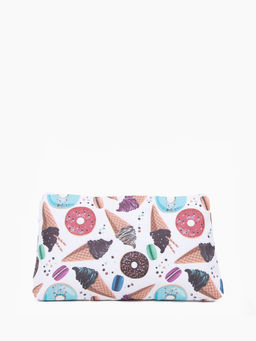 Цена за 3 шт. Косметичка на молнии, белая