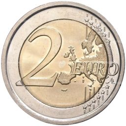 2 евро 2011 года Италия  150 лет Рисорджименто