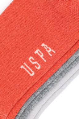 Женские носки-пинетки из трех предметов - U.s. polo assn фото 7