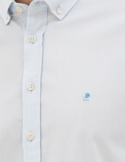 A__k Mavi Slim Fit Uzun Kollu G_mlek - Pierre cardin фото 7