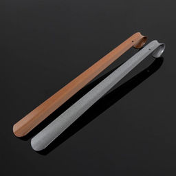 Цена за 3 шт. Ложка для обуви Solomon-De Luxe, 45 см, толщина 1.5 мм, металл, МИКС