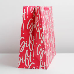 Пакет ламинированный горизонтальный Подарочек, XL 40 49 19 см - Дарите счастье фото 2