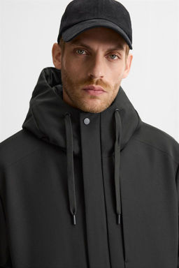 HOODED TECHNICAL JACKET - Zara фото 5