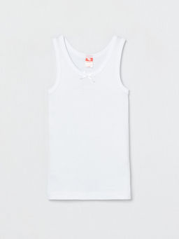 CRB wear / CAKG 20021-20 Майка для девочки, белый/Ex.Cherubino
