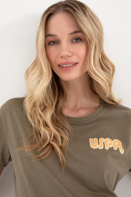 Kad_n Vizon Bisiklet Yaka Ti__rt Sepette S_rpriz _ndirim - U.s. polo assn фото 2