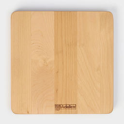 Тарелка Adelica «Классика», 19×1.8 см, пропитана минеральным маслом, дерево, берёза