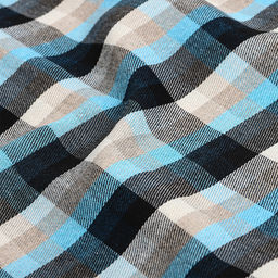 Ткань рубашечная фланель 150 г/м? 80% полиэстер, 20% хлопок шир.150 см арт.TBY.Fl.T303.10 цв.10 голубой уп.2м