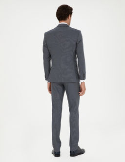 Синий зауженный костюм - Cacharel фото 5