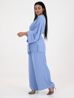 ЖК-Рика ЖЕНСКИЙ КОСТЮМ (Голубой) - А-дина фото 6