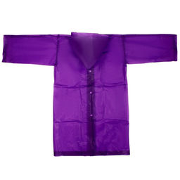 Дождевик детский со светоотражающими наклейками, рост 120-160 см