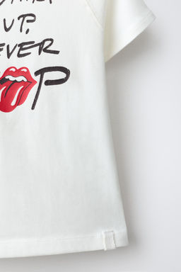 CAMISETA ESTAMPADA ROLLING STONES  / Blanco - Zara фото 4